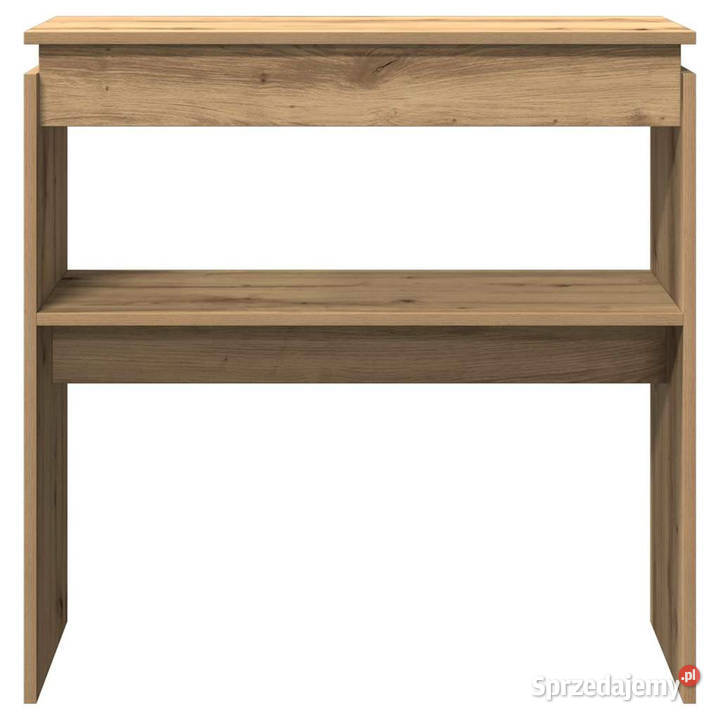 Stolik konsolowy dąb artisan 80x30x80 WM856625 Warszawa