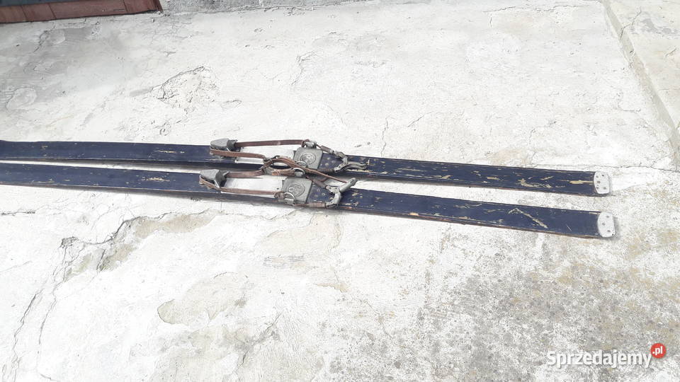 Narty zabytkowe PRLu KADR Łaszczów