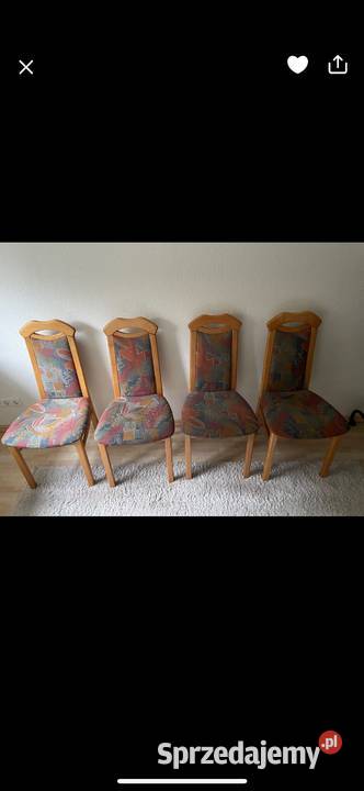 4 stabilne krzesla Białogard