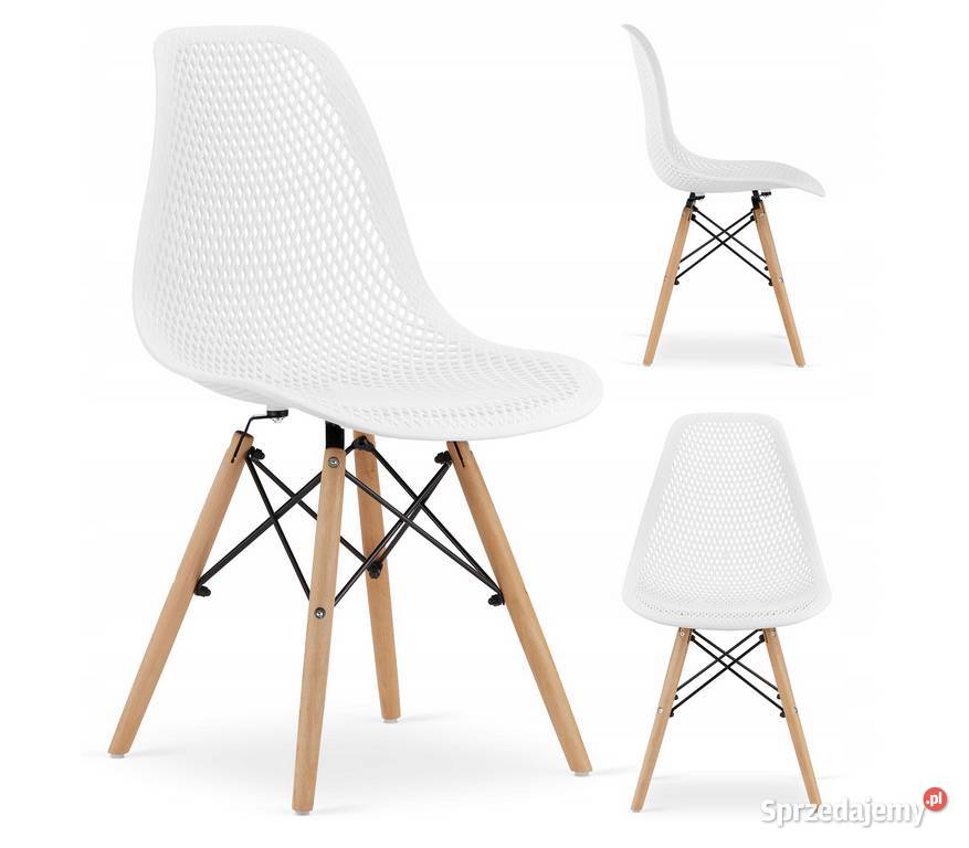 Krzesło DSW biurowe ażurowe NOWOCZESNE czarne podlaskie Choroszcz