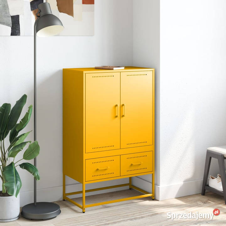 Szafka musztardowa 68x39x1115 stalowa WM846611 Warszawa sprzedam