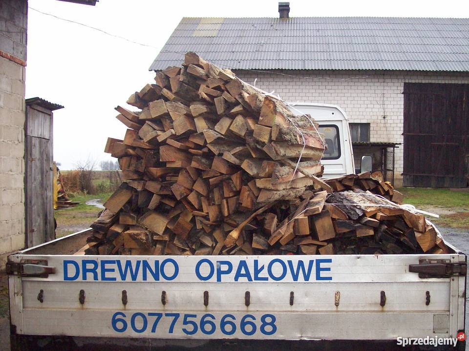 drewno opałowe kominkowe DĄB łódzkie Tuszyn