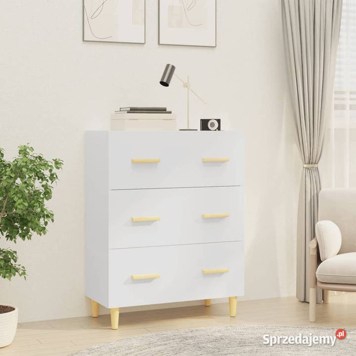 Komoda biała 70x34x90 materiał drewnopochodny Warszawa