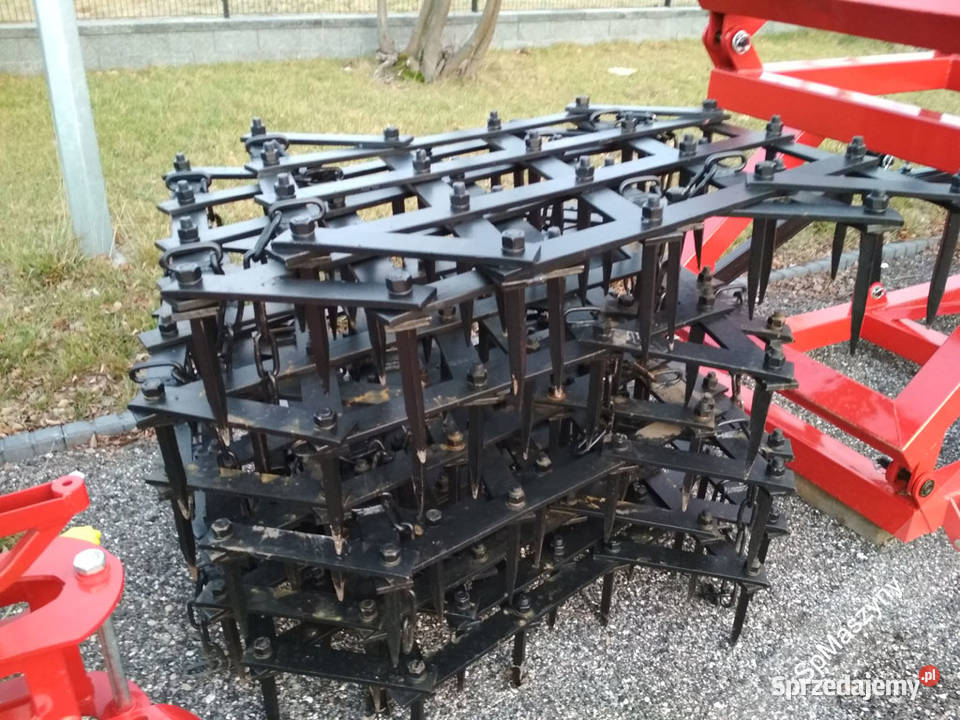 Rama 100x100 Brona 5 ciężka polowa hydrauliczna nieuszkodzony Tomaszów Lubelski