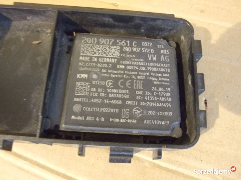 Radar Skoda Seat Audi 2Q0907572B Czujniki Białystok sprzedam