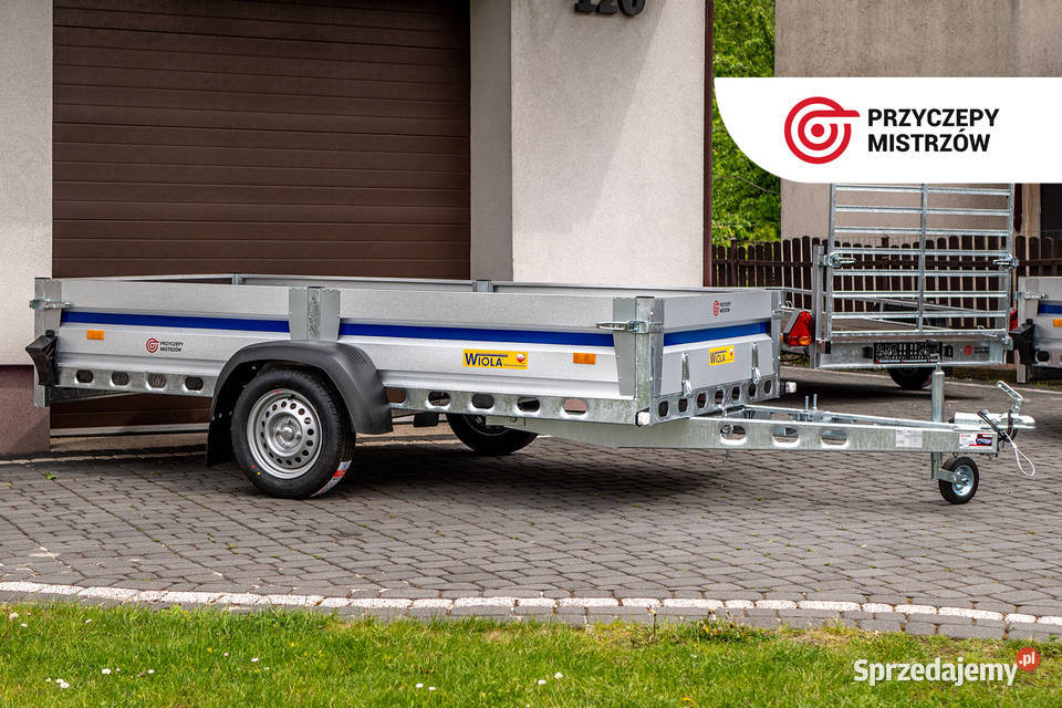 NOWA 2023 Przyczepa uchylna Wiola SILEZIA Burtowe i plandeki Dąbrowa Górnicza