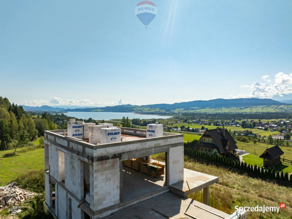 Dom z widokiem na jezioro i Tatry balkon Szlembark