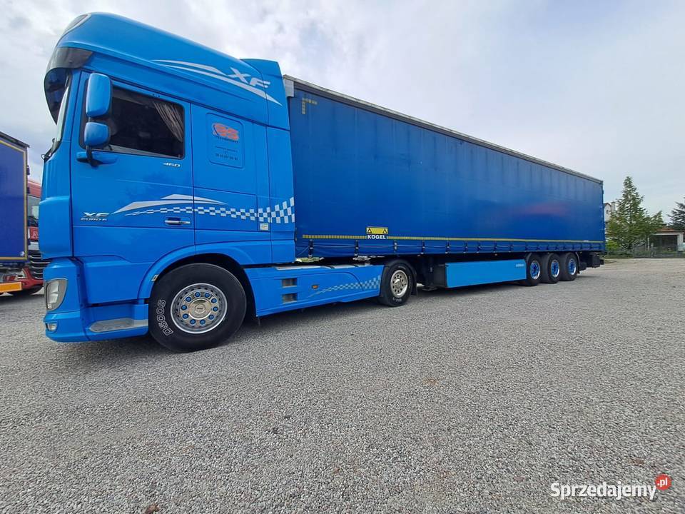 DAF 106 460 i naczepa Kogel 2016 2400kg Kostrzyn nad Odrą