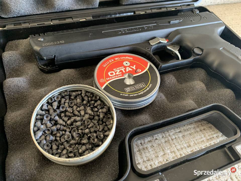 Wiatrówka sprężynowa 45mm Beeman P17 walizka Siemonia