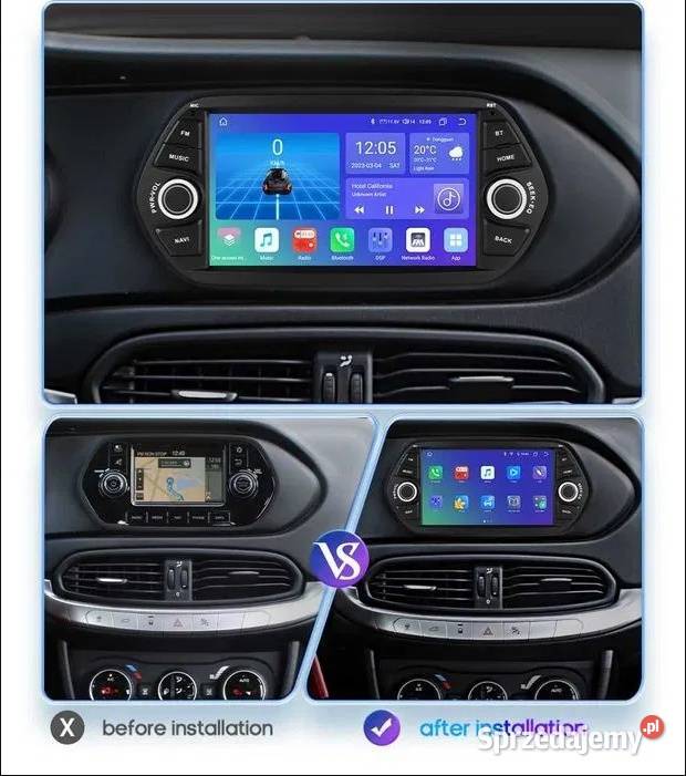 Radio Android 12 Fiat Tipo Egea 1517r gps wifi Ożarowice sprzedam