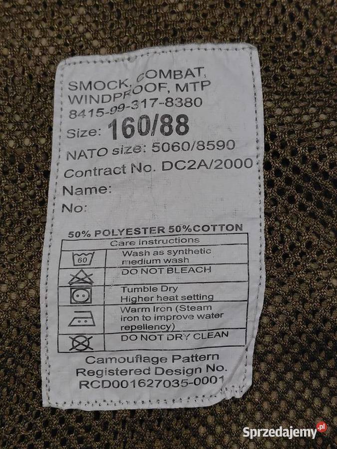 Parka Smock 2 MTP Windproof 16088 2 Wrocław