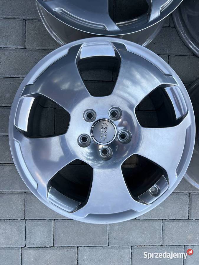 Oryginalne Alufelgi Audi 17 Polerowane Aluminium aluminiowe Samochodowe Zamość