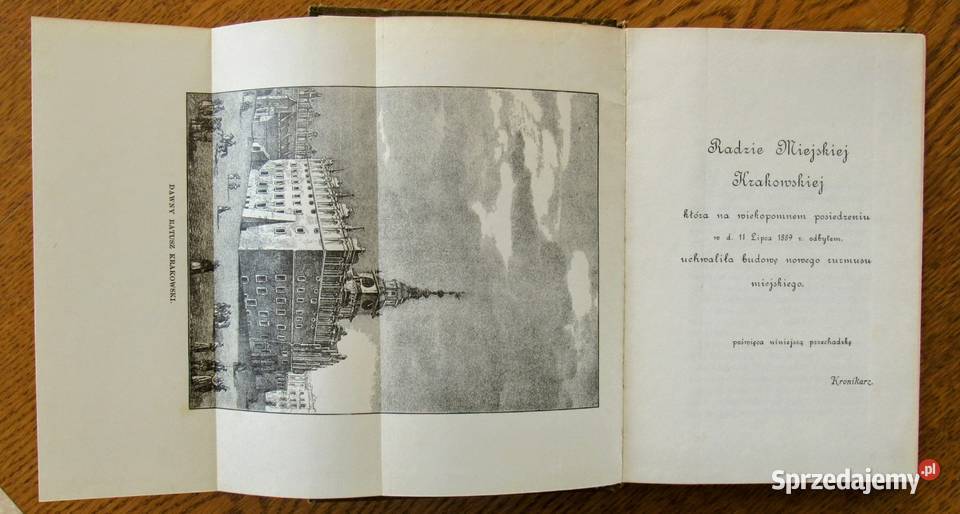 Reprint z ilustrowanymi opowieściami o dawnym Bychawka Trzecia