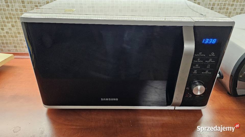 duża mikrofala 28 litrów GE inox piano black Kuchenki mikrofalowe Warszawa