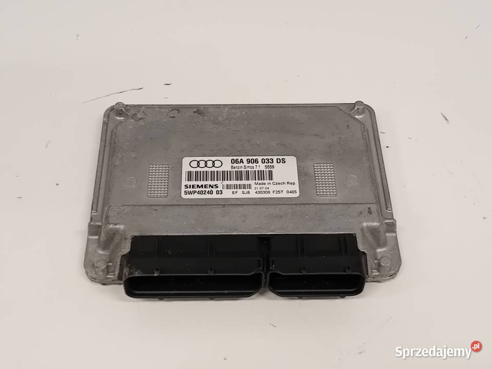 Komputer silnika AUDI A3 8P 06A906033DS 16 MPI Gołaszyce