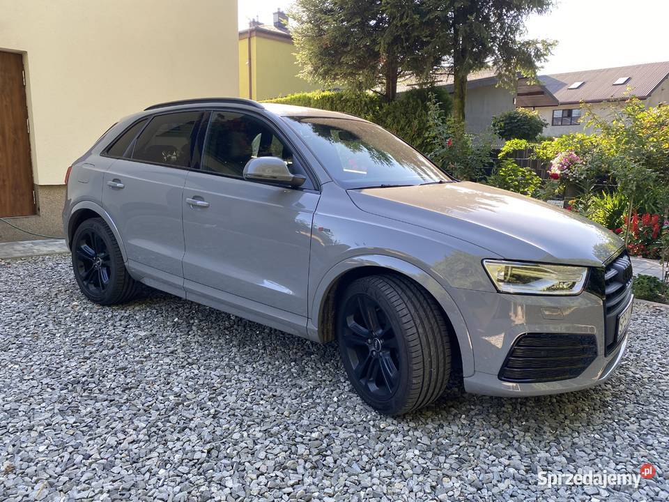 Audi Q3 sline bogata wersja wyposażenia Q3 Pielgrzymowice