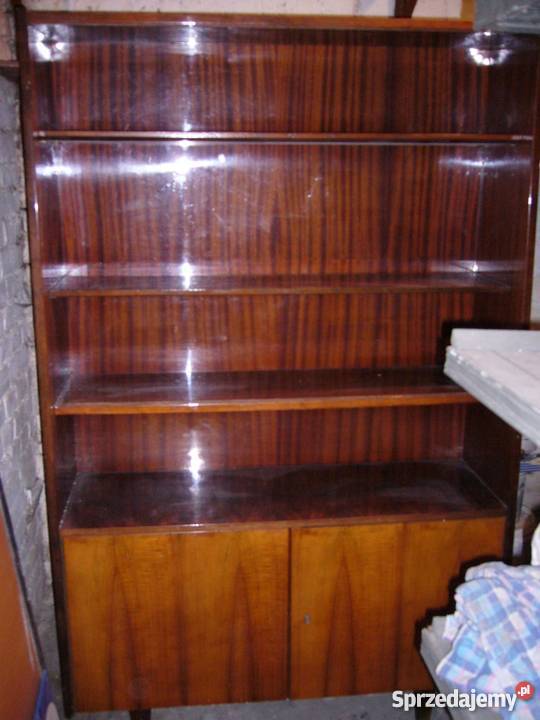 szafkę biblioteczkę kolor orzech połysk 173cm lubelskie Lublin
