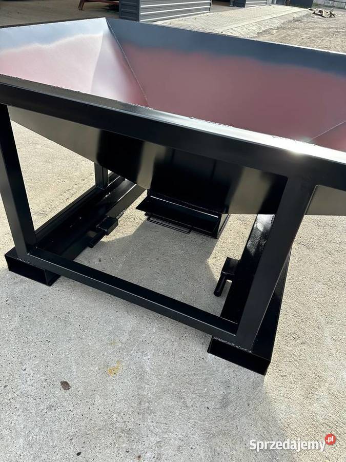 Kosz Kontener zasypowy paczkarka zasobnik 3m3 Niedrzew Pierwszy