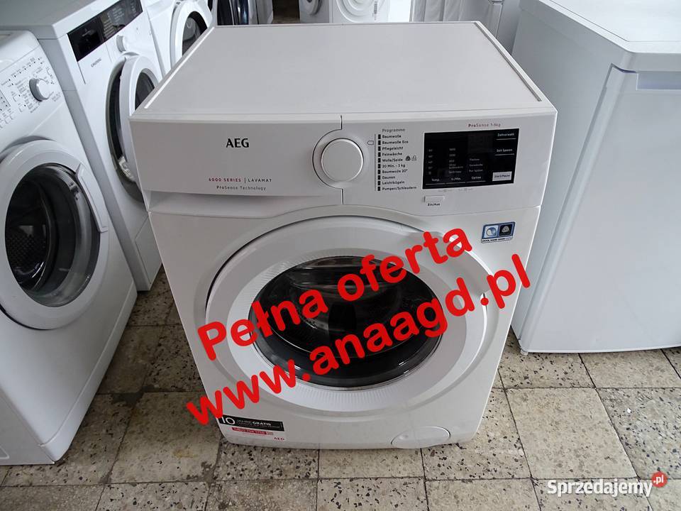 Pralka AEG 6000 Series A 8 GWARANCJA Duży Wybór Pralki i suszarki Dom i Ogród
