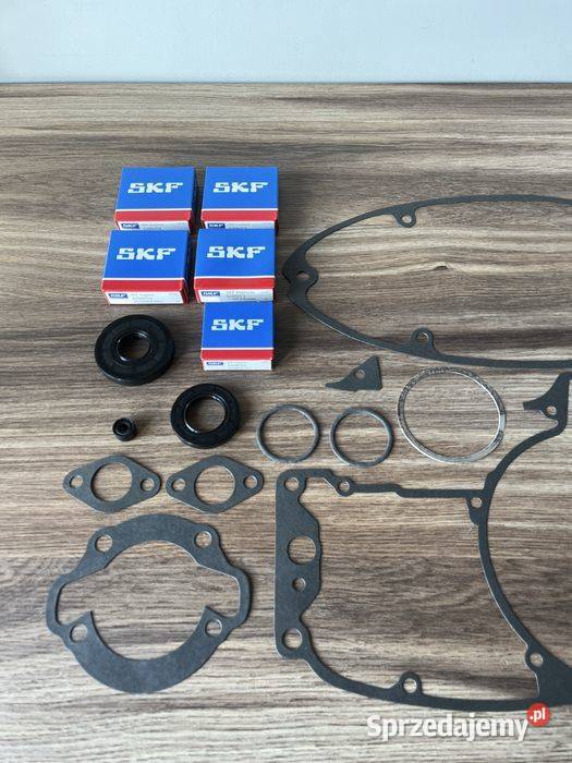 NOWY KOMPLET ŁOŻYSKA SKF USZCZELNIACZE USZCZELKI Uszczelki silnika i osprzętu Bielsko-Biała