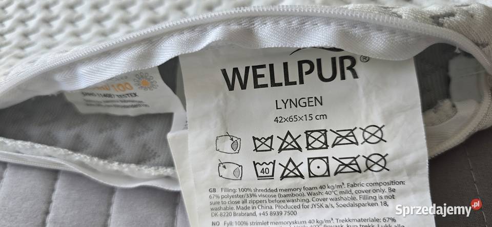 Poduszka z pianką termoelastyczną kujawsko-pomorskie