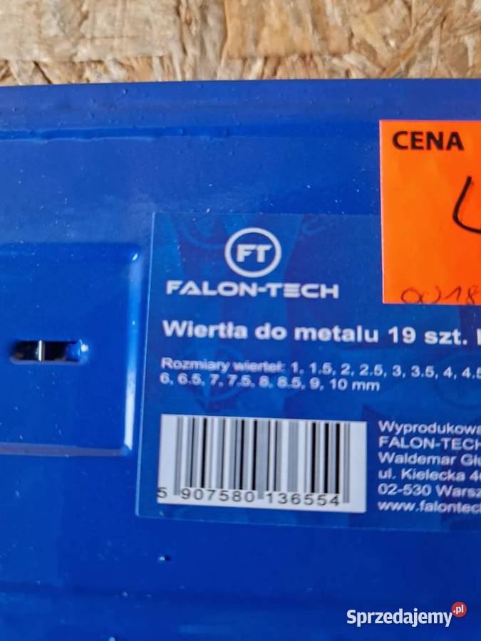 Wiertła do metalu 19 HSS 110 mm Wiertła Głogowa