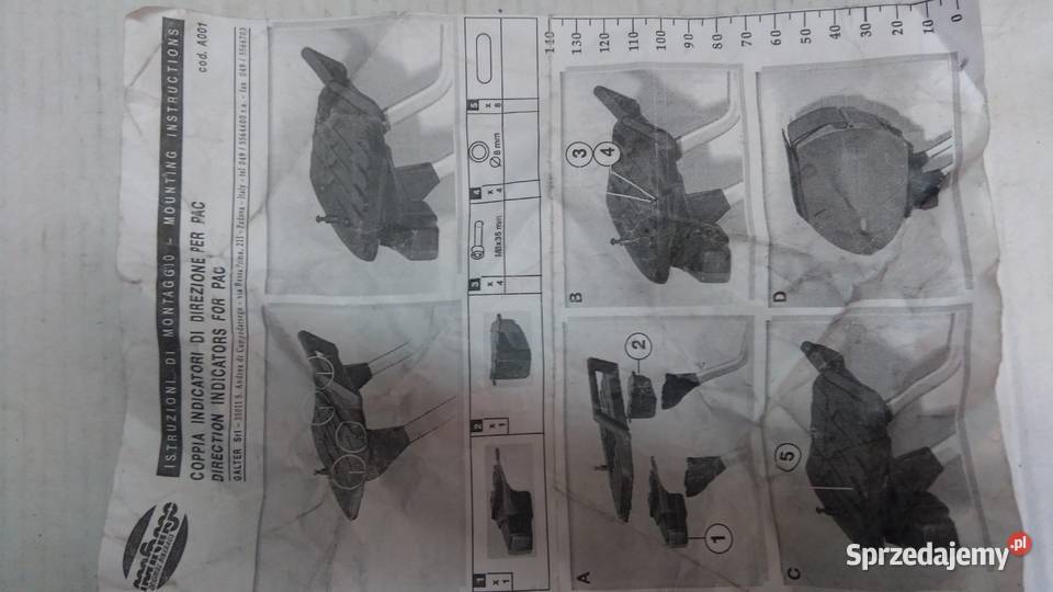 Kierunkowskazy nakładka na stelaż Nonfango A001 Bielsk Podlaski sprzedam