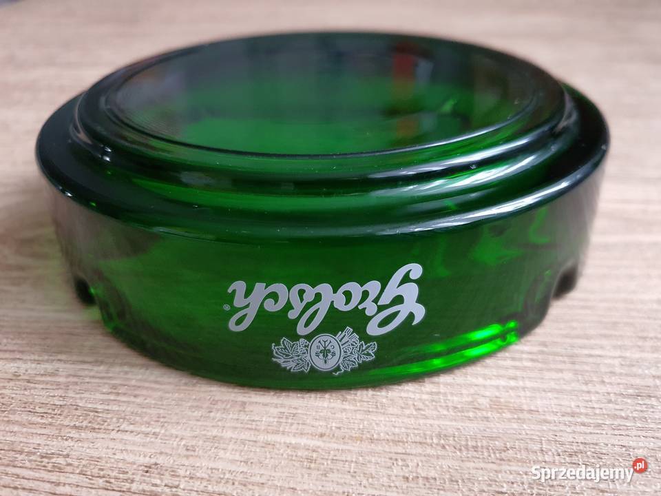 Popielnica szklana Grolsch lubuskie Nowa Sól