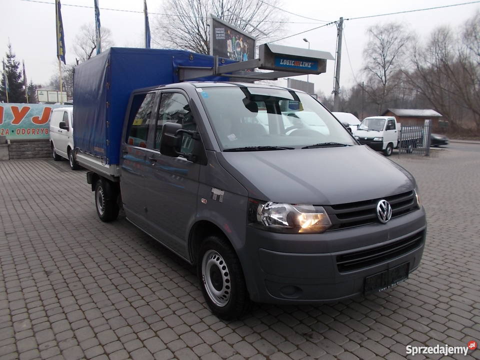 VW TRANSPORTER T5 DOKA 10r klima webasto IDEALNY elektryczne lusterka Kraków
