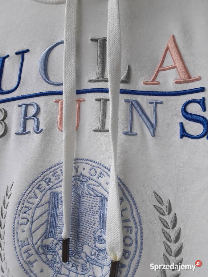 Oversize owa bluza z kapturem HM Ucla Warszawa