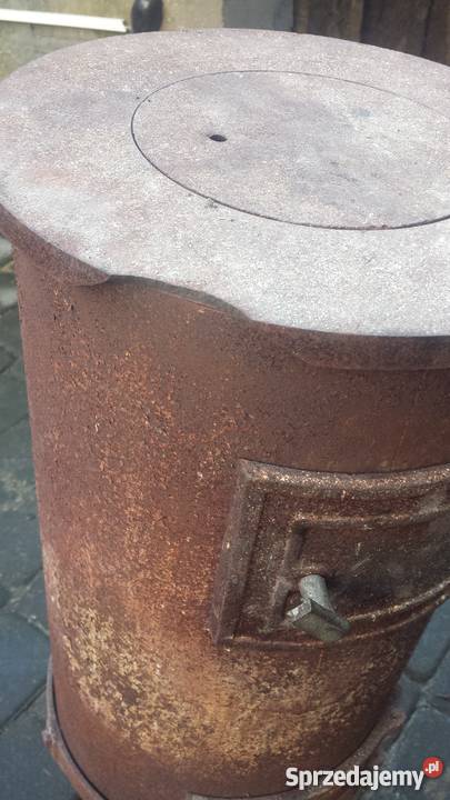 Żeliwny cyganek piecyk koza piec