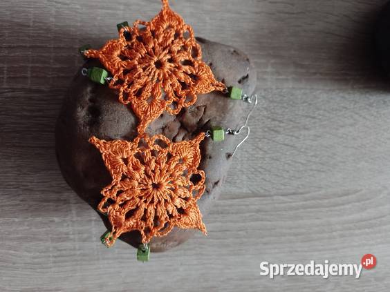 Pomarańczki na wiosnę czyli kolczyki Sochaczew