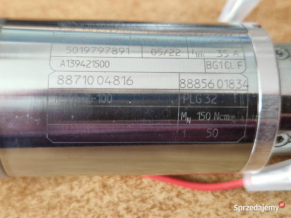 Silnik elektryczny napędu sekcji siewnika lubelskie Krasnystaw