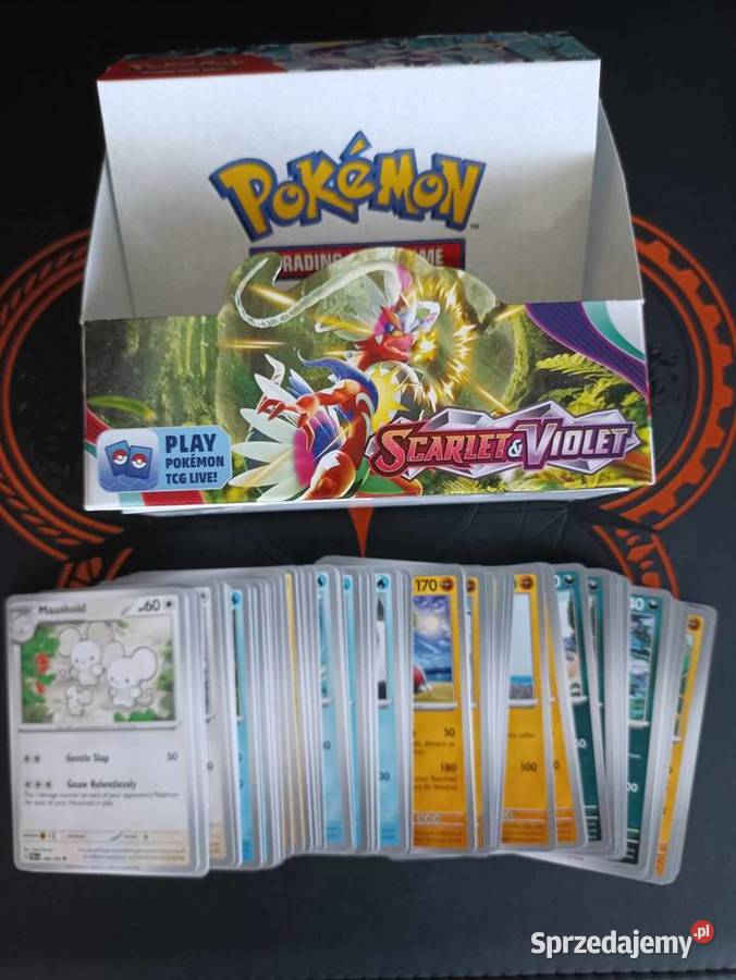 Zestaw kart pokemon TCG 60x w tym rewers Kraków