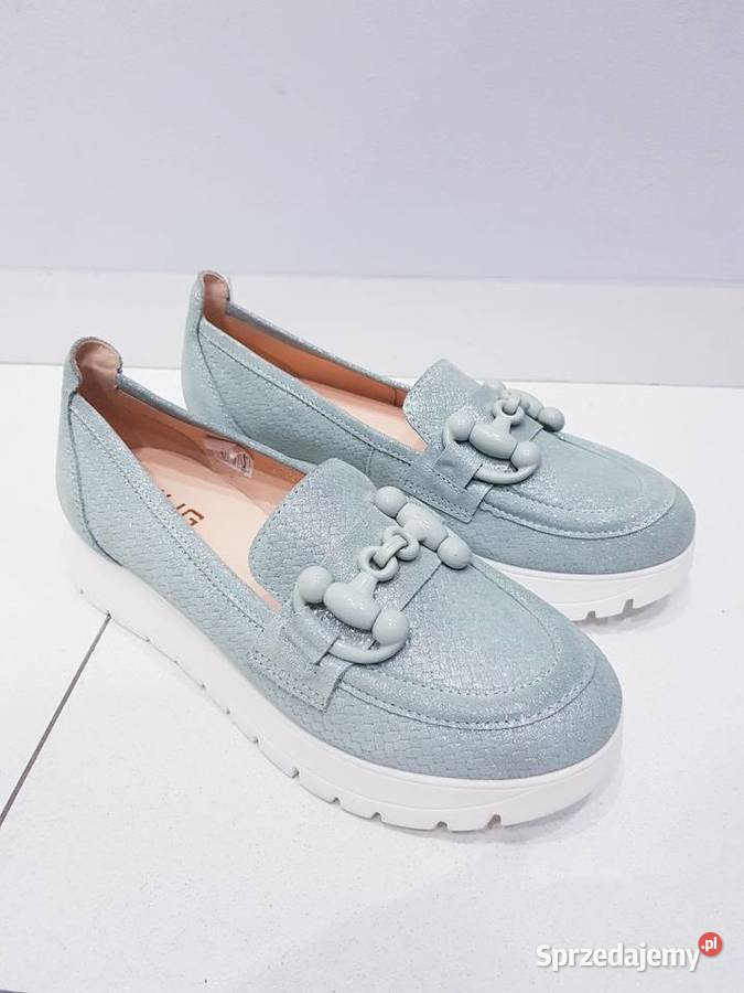 NOWE damskie mokasyny ze skóry naturalnej KULIG Dąbrowa Górnicza