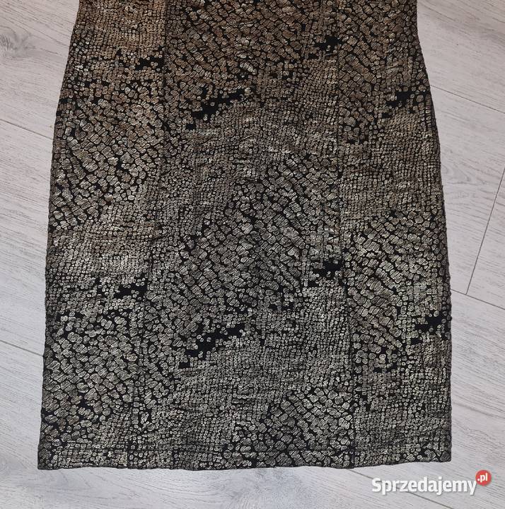 Sukienka damska złoto 38M