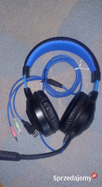Słuchawki FURY WARHAWK z mikrofonem podświetlane