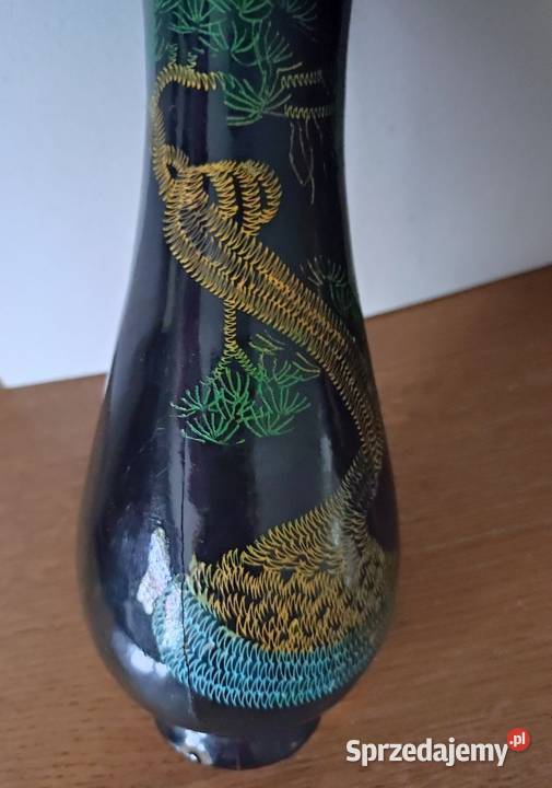 orientalny wazon flakon z laki vintage prl Kielce sprzedam
