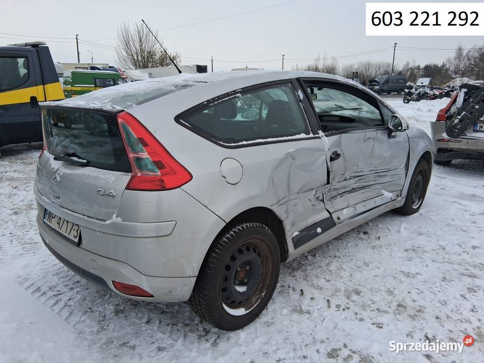 Citroen C4 2006 16 benzyna uszkodzony manualna Ogrodzieniec