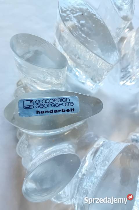 Kryształowy podgrzewacz Tealight Georgshutte kat wielkopolskie Koźminek