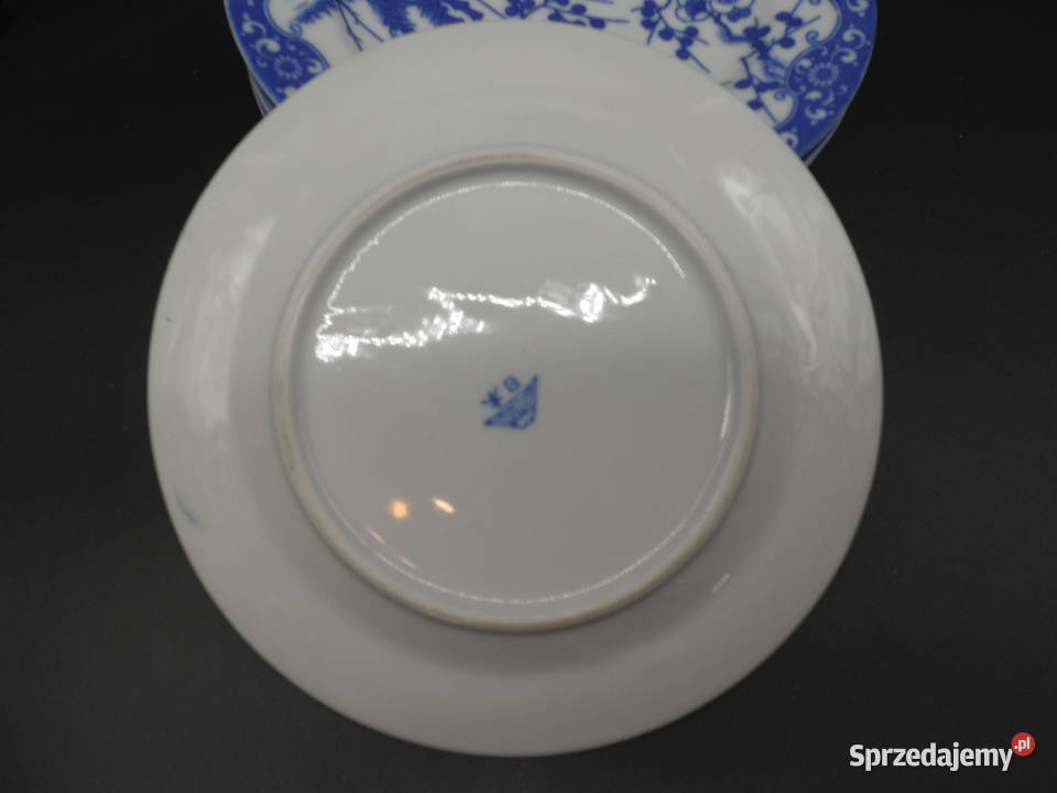 Talerzyki porcelanowe kwiat wiśni Japonia 6 Raszków