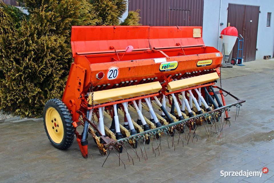 Siewnik do zboża POZNANIAK 6 27 przekładnia Gorzkowice