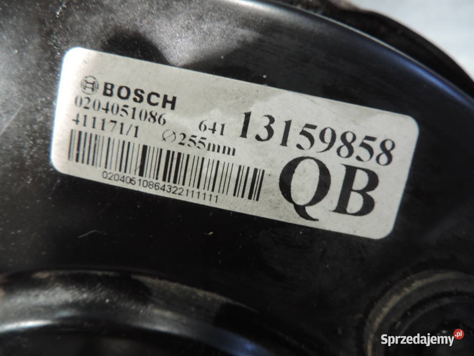 SERWO HAMULCOWE OPEL MERIVA A 14 16V 13159858