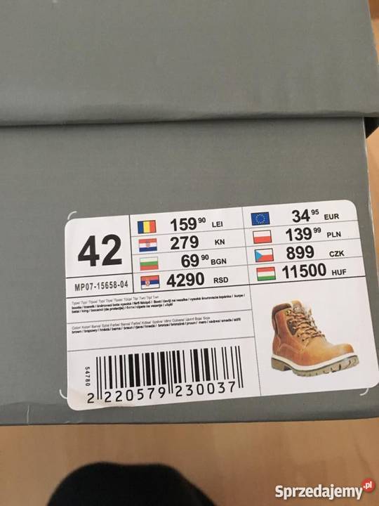 Buty zimowe trapery męskie rozmiar 42 OKAZJA Bieliny