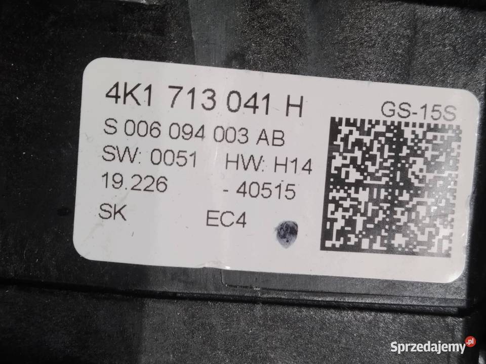 LEWAREK SKRZYNI BIEGÓW WYBIERAK AUTOMAT 20 TDI