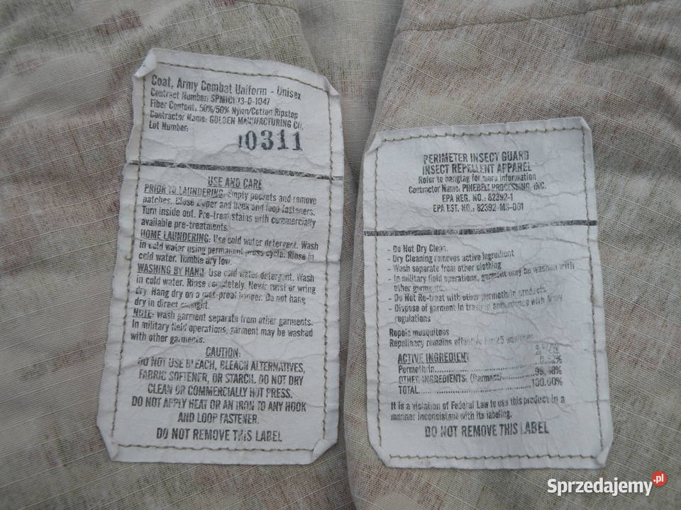 Bluza ACU multicam OCP large long ripstop Wrocław