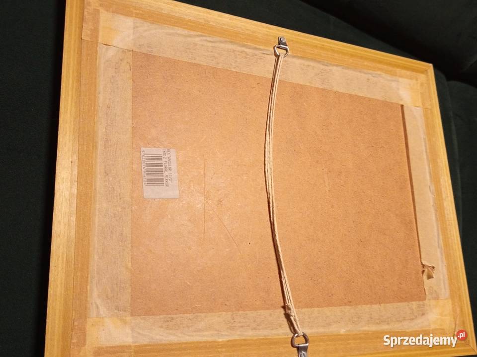 Lustro w ładnej stylowej ramie Vintage 37 x47 Warszawa sprzedam