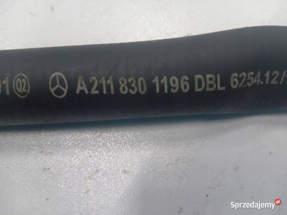 WĄŻ PRZEWODY WODY MERCEDES E KLASA W211 osobowe
