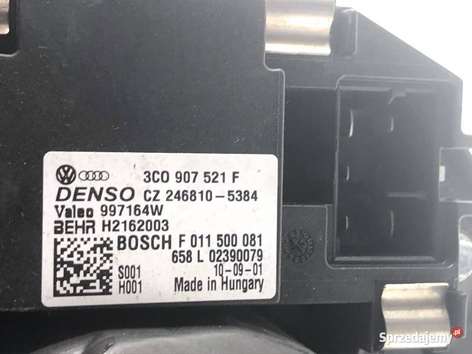 DMUCHAWA NAWIEWU SEAT ALHAMBRA II 3C0907521F podkarpackie