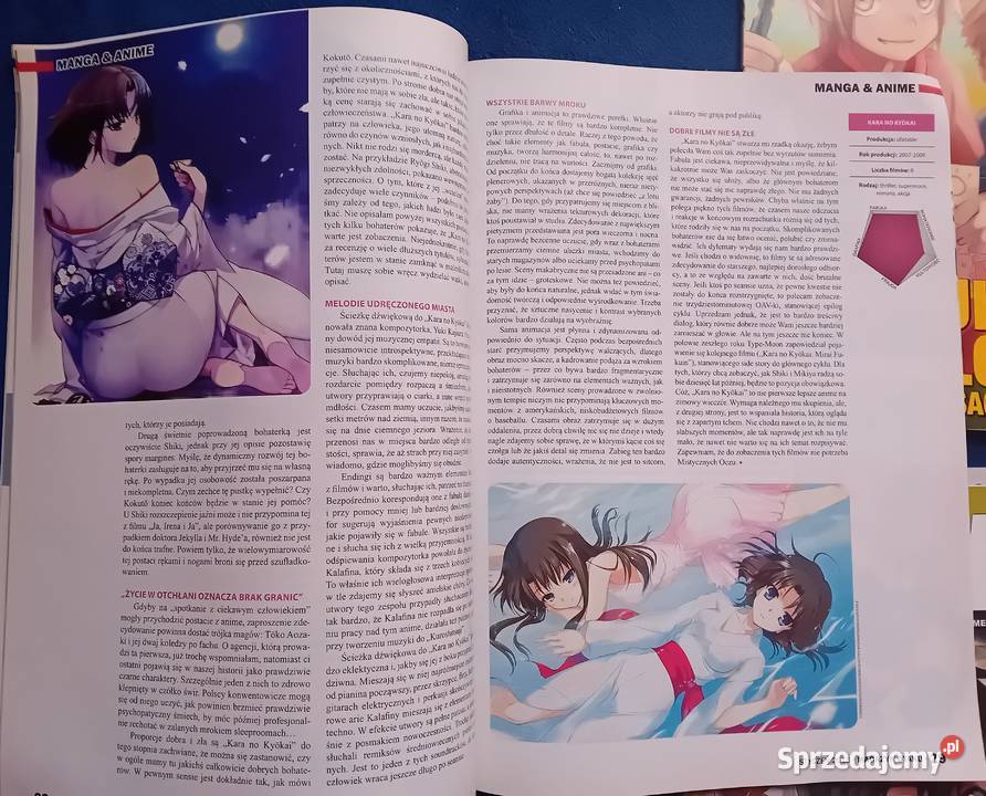 Magazyn Otaku numery 123 i 4 2013 Brak dodatków Koźminek sprzedam